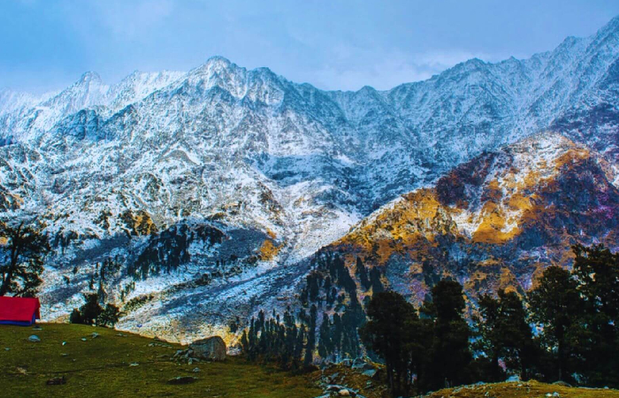 Delhi to Dalhousie & Dharamshala Khajjiar Meadows to Dhauladhar Peaks