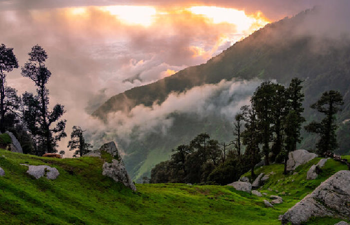 Delhi to Khajjiar Meadows to Manali Mountains